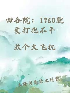 四合院：1960就爱打抱不平